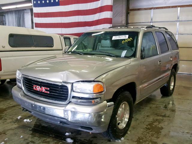 1GKEK13T6YJ170725 - 2000 GMC YUKON GOLD photo 2