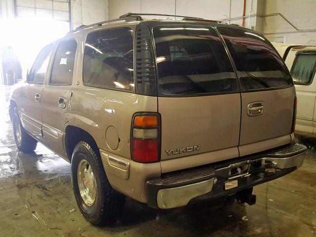 1GKEK13T6YJ170725 - 2000 GMC YUKON GOLD photo 3