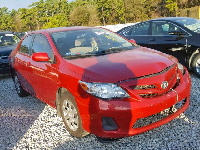 JTDBU4EE4B9161703 - 2011 TOYOTA COROLLA BA RED photo 1