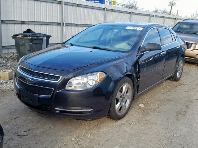 1G1ZC5EB1AF292528 - 2010 CHEVROLET MALIBU 1LT 黑色 照片 2
