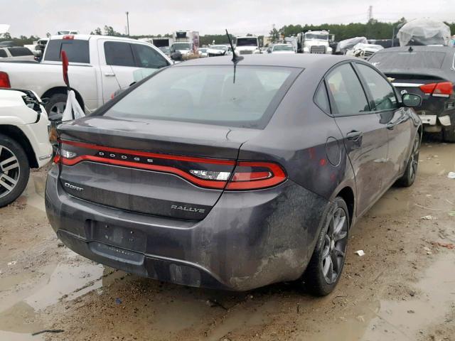 1C3CDFFA8GD820533 - 2016 DODGE DART SXT S GRAY photo 4