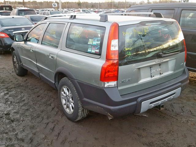 YV4SZ592571275736 - 2007 VOLVO XC70 GRAY photo 3