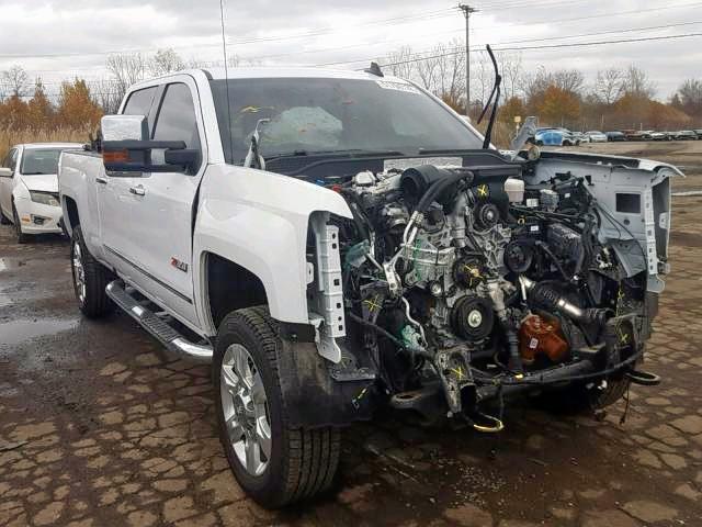 1GC1KWEY1JF151900 - 2018 CHEVROLET SILVERADO WHITE photo 1