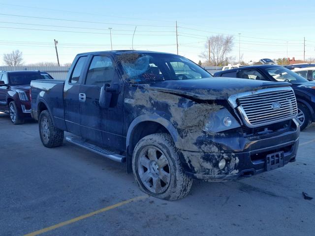 1FTPX14V87FA68494 - 2007 FORD F150 BLACK photo 1