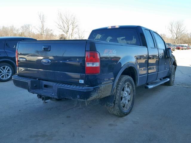 1FTPX14V87FA68494 - 2007 FORD F150 BLACK photo 4