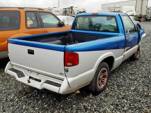 1GTCS1445S8506356 - 1995 GMC SONOMA BLUE photo 4