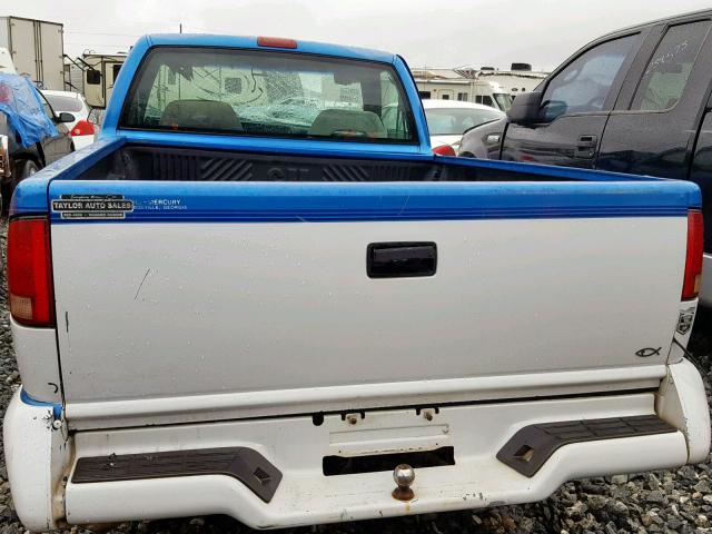 1GTCS1445S8506356 - 1995 GMC SONOMA BLUE photo 6