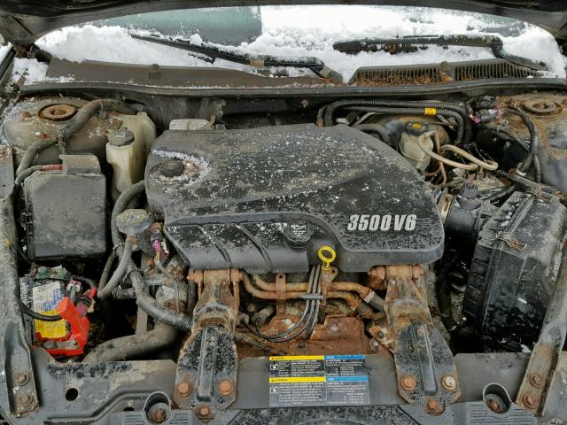 2G1WB58K069405015 - 2006 CHEVROLET IMPALA LS BLACK photo 7