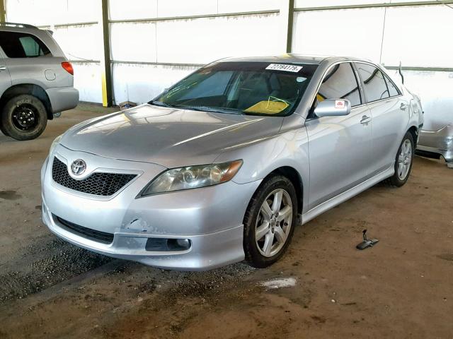 4T1BE46K49U342885 - 2009 TOYOTA CAMRY BASE SILVER photo 2