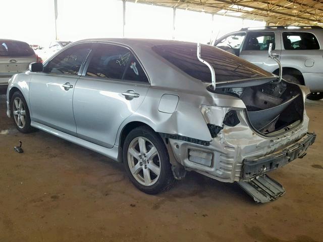 4T1BE46K49U342885 - 2009 TOYOTA CAMRY BASE SILVER photo 3