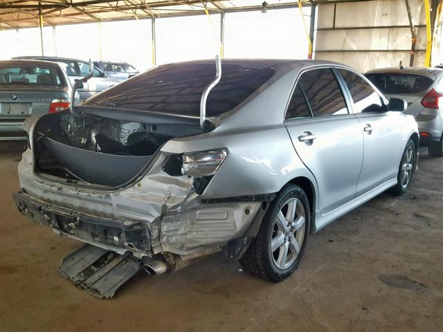 4T1BE46K49U342885 - 2009 TOYOTA CAMRY BASE SILVER photo 4
