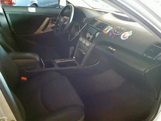 4T1BE46K49U342885 - 2009 TOYOTA CAMRY BASE SILVER photo 5