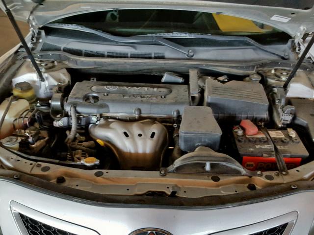 4T1BE46K49U342885 - 2009 TOYOTA CAMRY BASE SILVER photo 7