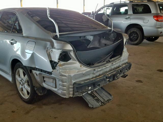 4T1BE46K49U342885 - 2009 TOYOTA CAMRY BASE SILVER photo 9