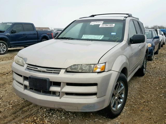 4S2CE58X634601394 - 2003 ISUZU AXIOM XS Gümüş foto 2