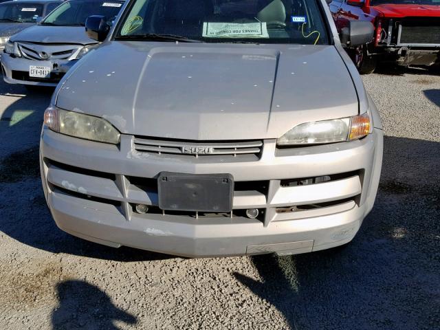 4S2CE58X634601394 - 2003 ISUZU AXIOM XS Gümüş foto 9