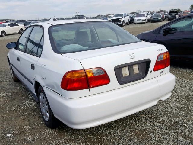 2HGEJ6627XH501134 - 1999 HONDA CIVIC DX WHITE photo 3