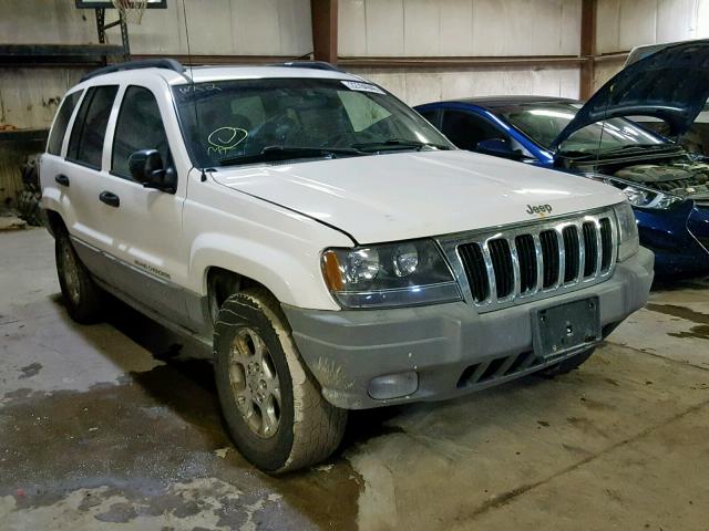 1J4GW48N7YC417446 - 2000 JEEP GRAND CHER WHITE photo 1