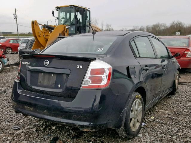 3N1AB6AP5AL698531 - 2010 NISSAN SENTRA 2.0 BLACK photo 4