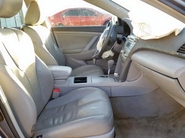 4T1BB46K89U094388 - 2009 TOYOTA CAMRY HYBR GRAY photo 5