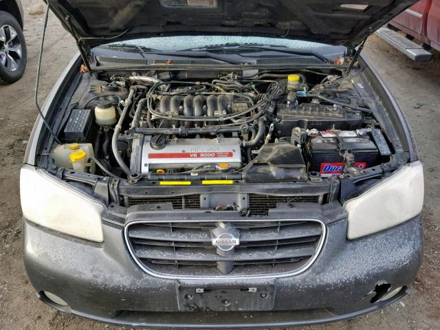 JN1CA31A51T104005 - 2001 NISSAN MAXIMA GXE GRAY photo 7