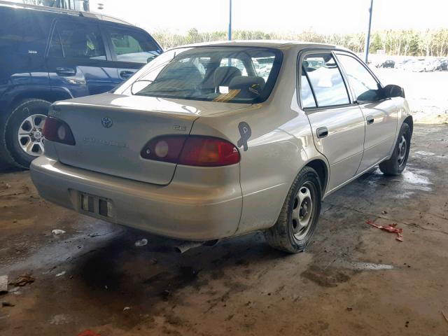 1NXBR12E52Z609931 - 2002 TOYOTA COROLLA CE SILVER photo 4