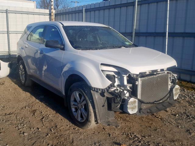 1GNALBEK0DZ113666 - 2013 CHEVROLET EQUINOX LS WHITE photo 1