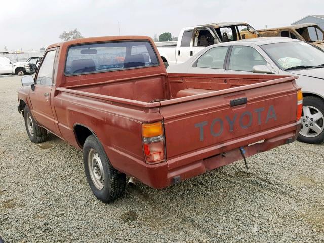 JT4RN50R3H0242782 - 1987 TOYOTA PICKUP 1/2 RED photo 3