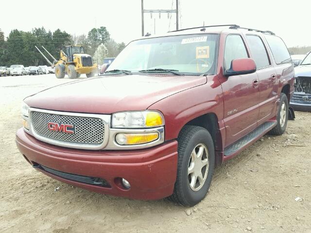 1GKFK66U53J262116 - 2003 GMC YUKON XL D BURGUNDY photo 2