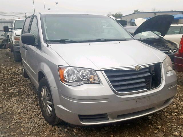 2A8HR44H38R628709 - 2008 CHRYSLER TOWN & COU ვერცხლისფერი ფოტო 1