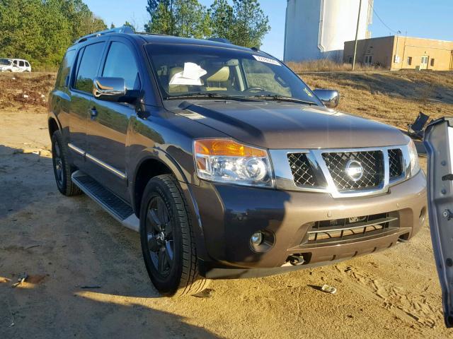 5N1BA0NF7DN615734 - 2013 NISSAN ARMADA PLA BROWN photo 1