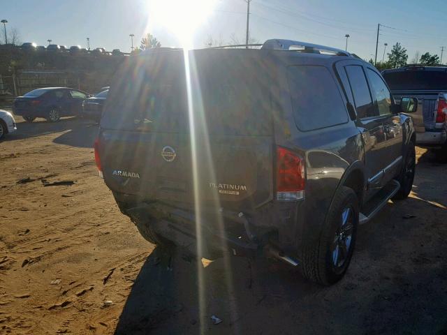 5N1BA0NF7DN615734 - 2013 NISSAN ARMADA PLA BROWN photo 4