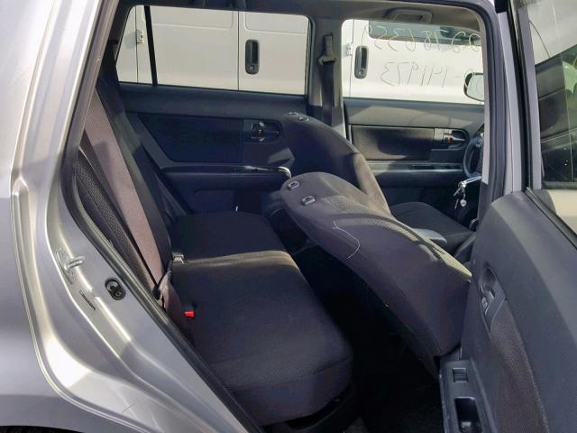 JTLKE50E081009777 - 2008 TOYOTA SCION XB Күміс фото 6
