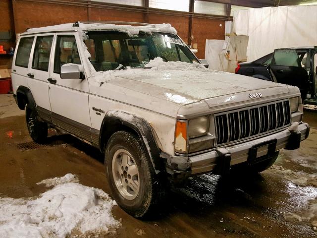 1J4FJ58L9LL283580 - 1990 JEEP CHEROKEE L WHITE photo 1