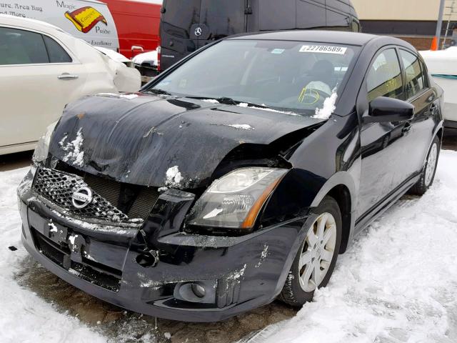 3N1AB6AP1BL624606 - 2011 NISSAN SENTRA 2.0 BLACK photo 2