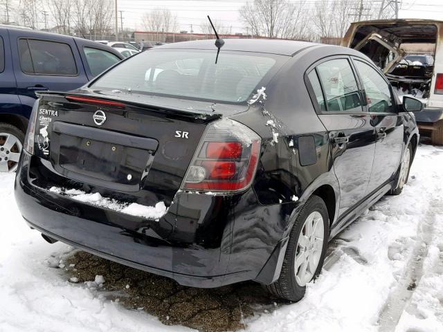 3N1AB6AP1BL624606 - 2011 NISSAN SENTRA 2.0 BLACK photo 4