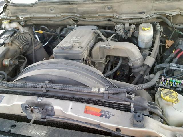 3D7KR28CX5G839137 - 2005 DODGE RAM 2500 S Qəhvəyi foto 7