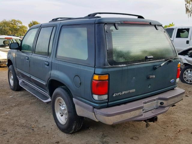1FMDU32X8VUB96640 - 1997 FORD EXPLORER 绿色 照片 3