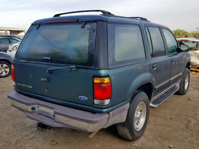 1FMDU32X8VUB96640 - 1997 FORD EXPLORER 绿色 照片 4