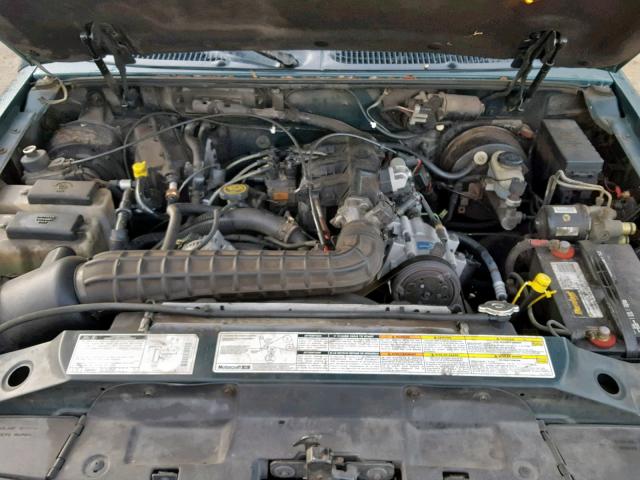 1FMDU32X8VUB96640 - 1997 FORD EXPLORER 绿色 照片 7