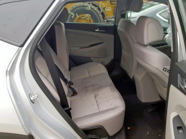 KM8J3CA46JU715028 - 2018 HYUNDAI TUCSON SEL SILVER photo 6