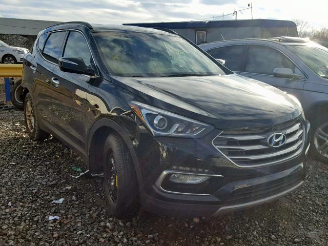5NMZU3LB7JH066783 - 2018 HYUNDAI SANTA FE S BLACK photo 1