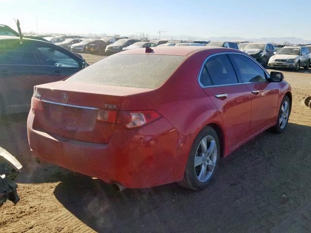 JH4CU2F68DC000789 - 2013 ACURA TSX TECH RED photo 4