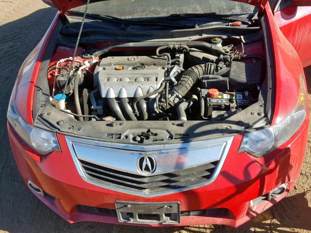 JH4CU2F68DC000789 - 2013 ACURA TSX TECH RED photo 7