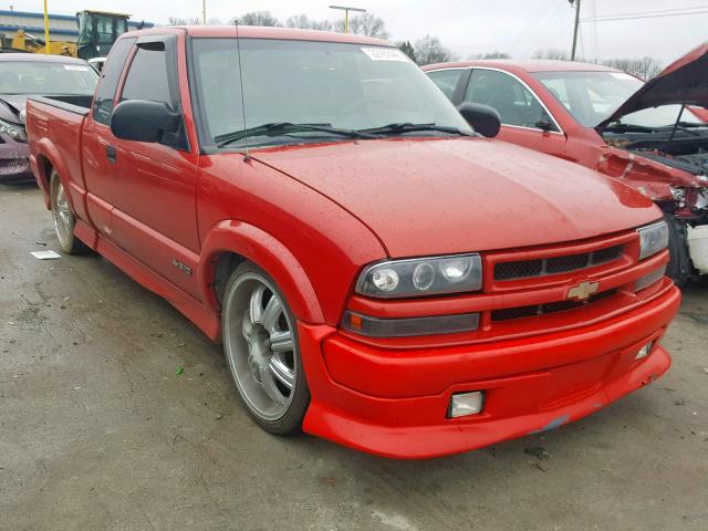 1GCCS19W918195054 - 2001 CHEVROLET S TRUCK S1 RED photo 1