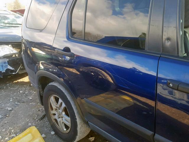 SHSRD78823U149913 - 2003 HONDA CR-V EX BLUE photo 9