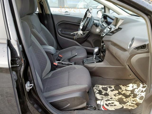 3FADP4EJXEM174707 - 2014 FORD FIESTA SE BLACK photo 5