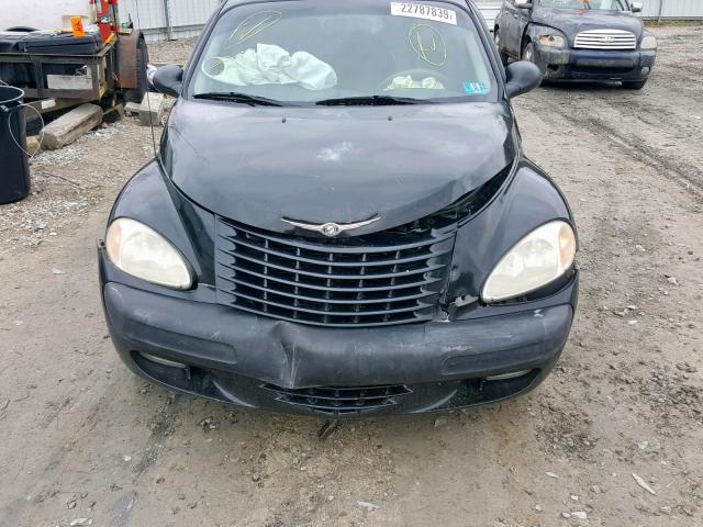 3C4FY58B52T224411 - 2002 CHRYSLER PT CRUISER BLACK photo 9