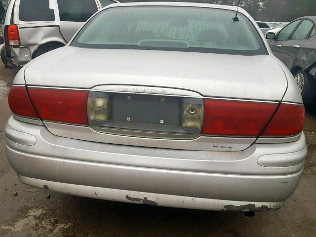 1G4HR54K21U167080 - 2001 BUICK LESABRE LI SILVER photo 10