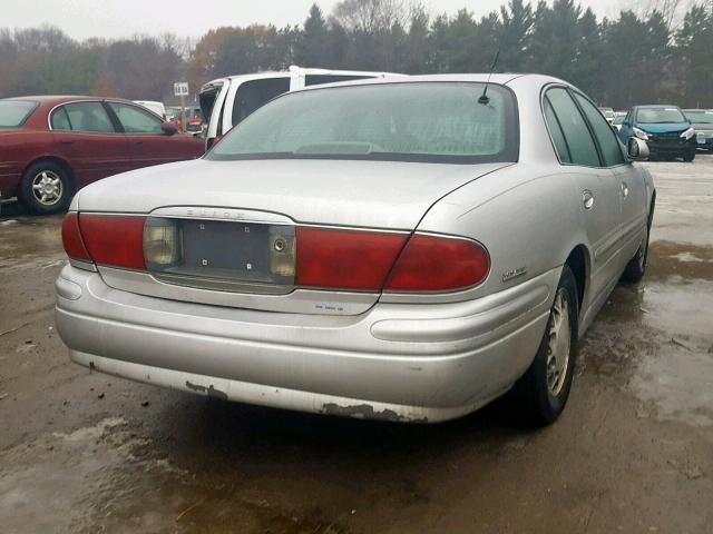 1G4HR54K21U167080 - 2001 BUICK LESABRE LI SILVER photo 4